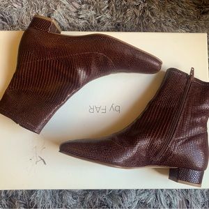 BNIB By Far Este Ankle Boots in IT36
